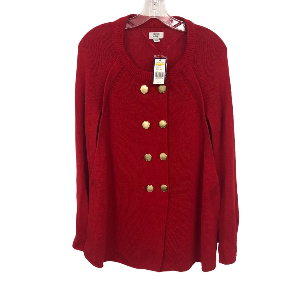 CROWN &‎ IVY RED CAPELET OS
